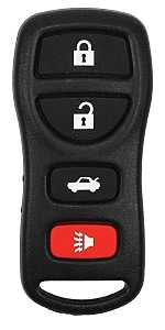 Hy-Ko 19NIS801S Fob Shell, For: Nissan Vehicles, 4-Button