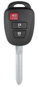Hy-Ko 19TOY856S Fob Shell, For: Toyota Vehicles, 3-Button