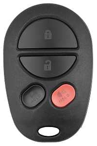 Hy-Ko 19TOY903F Fob Shell, For: 2005-2007 Avalon and 2004-2008 Solara Toyota Vehicles, 4-Button