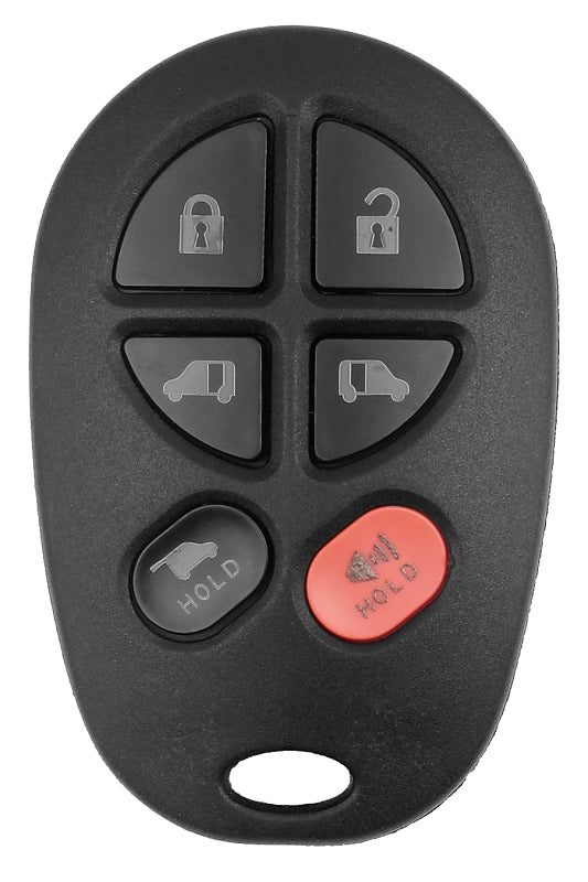 Hy-Ko 19TOY904F Fob Shell, For: 2005-2007 Avalon and 2004-2008 Solara Toyota Vehicles, 6-Button