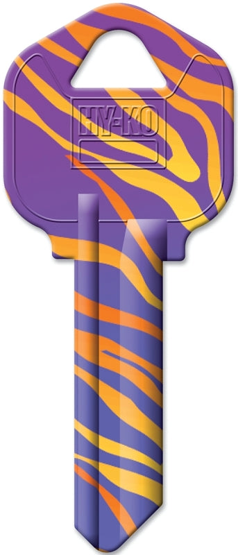 Hy-Ko 16010KW1-02 Key Blank, Swirl, Solid Brass, Painted, For: Kwikset KW1, Titan KW10 Keyways, Pack of 10