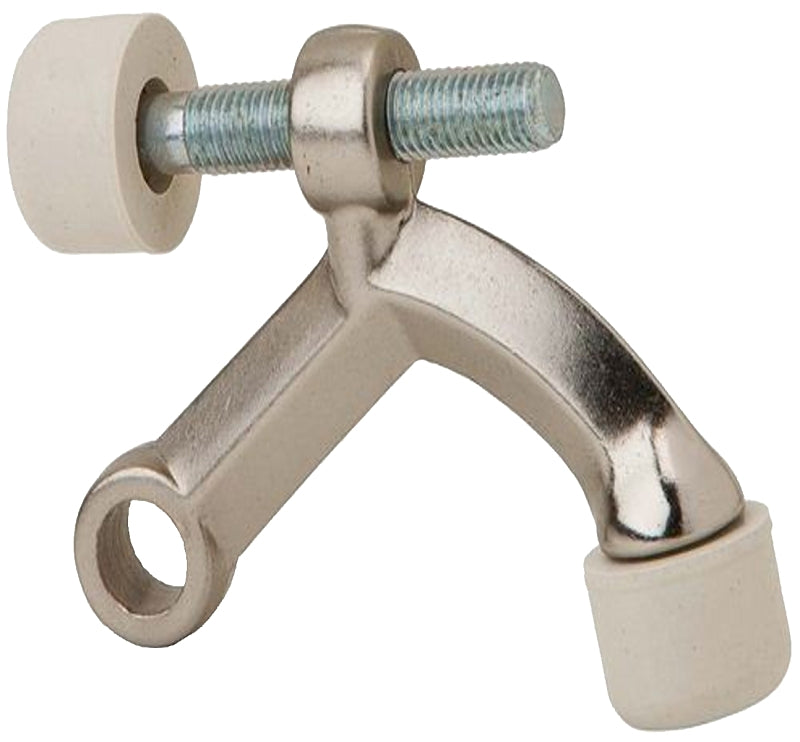 Schlage Ives Series 70A14 Hinge Pin Door Stop, Aluminum, Nickel