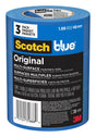ScotchBlue 2090-48EVP Painter's Tape, Original Multi-Surface, 60 yd L, 1.88 in W, Crepe Paper Backing, Blue