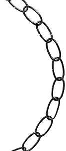 Baron 2002 Decorator Chain, Black, #10, 40 ft L, 45 lb Working Load
