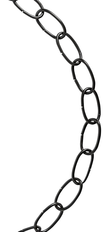 Baron 2002 Decorator Chain, Black, #10, 40 ft L, 45 lb Working Load