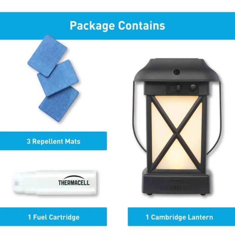 Thermacell Patio Lantern Insect Repellent Lantern Device For Mosquitoes/Other Flying Insects 1.7 oz