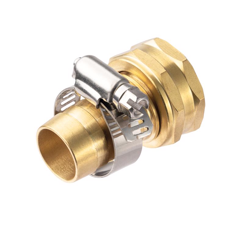 Ace 3/4 in. Hose Barb x 3/4 in. FHT in. Brass Threaded Female Hose Repair, Pack of 5