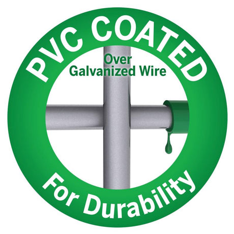 Garden Craft 24 in. H X 50 ft. L Steel Welded Wire Fence 2x3 in.