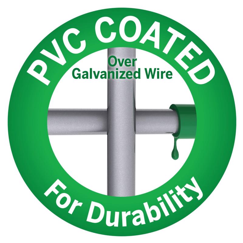 Garden Craft 24 in. H X 50 ft. L Steel Welded Wire Fence 2x3 in.