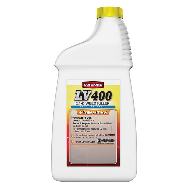 Gordon's 8601082 Weed Killer, Liquid, Spray Application, 1 qt