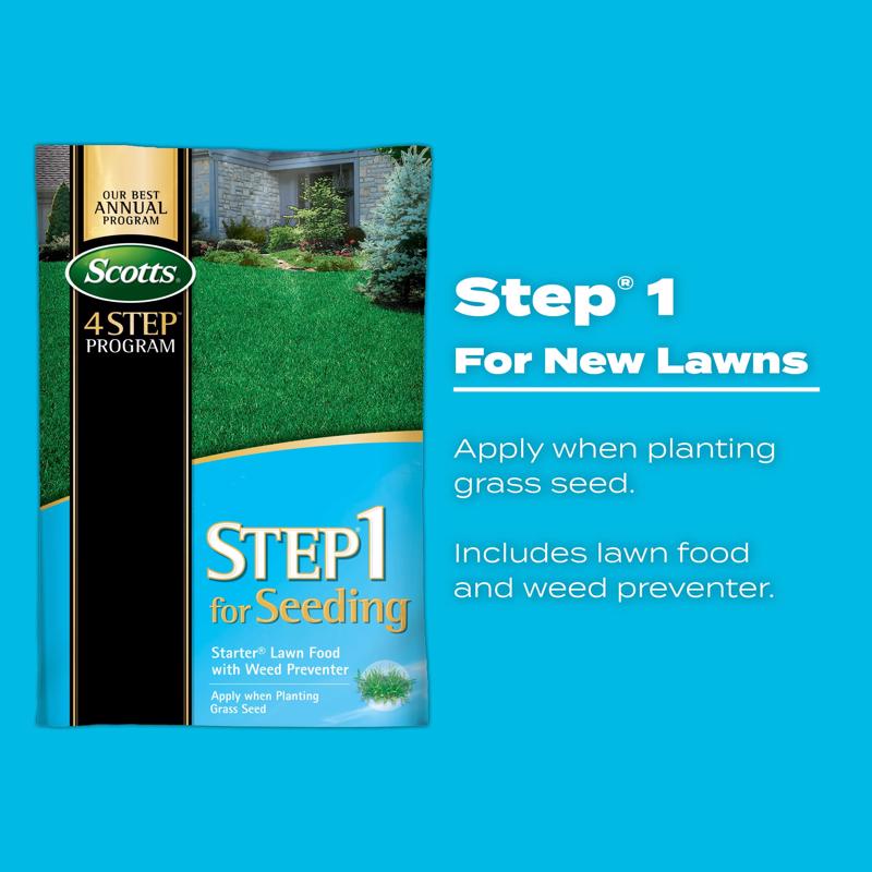 Scotts 4 Step Annual Program Lawn Food For All Grasses 15000 sq ft