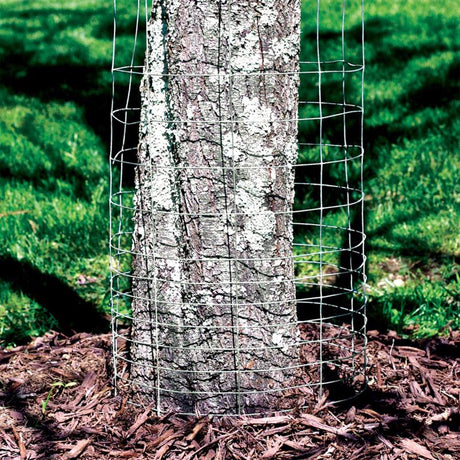 Garden Craft 40 in. H X 50 ft. L Galvanized Steel Welded Wire Fence