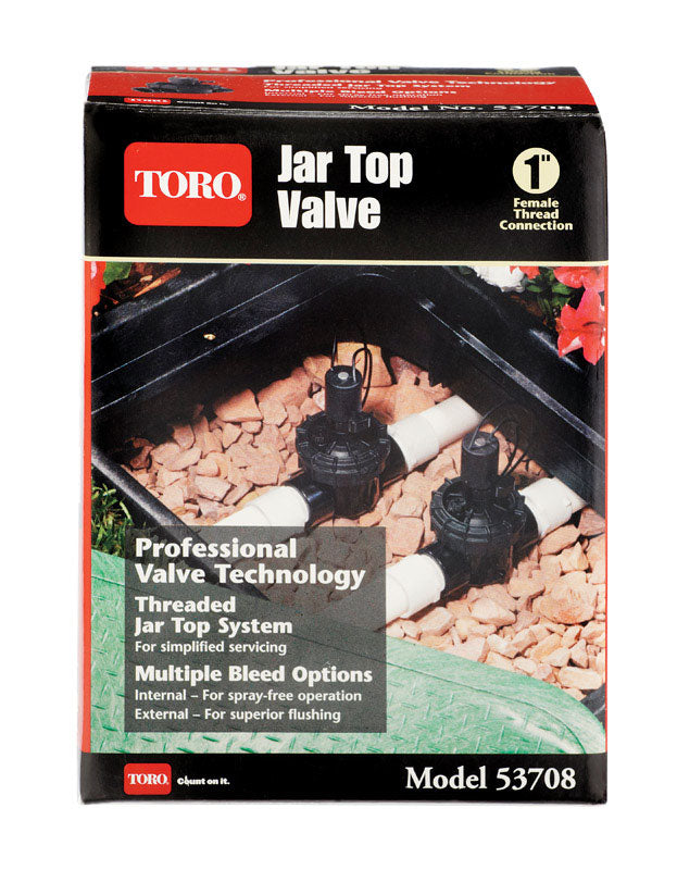 Toro Female Jar Top Valve 1 in. 150 psi