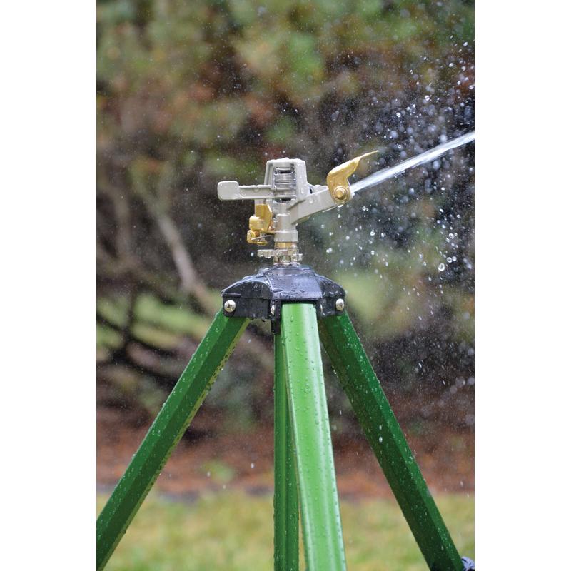 Ace Aluminum Tripod Base Impulse Sprinkler 6358 sq ft 1 pk