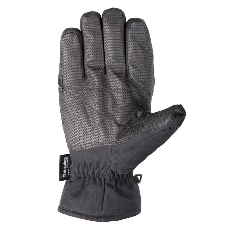 Wells Lamont Men's Outdoor Winter Gloves Black L 1 pk