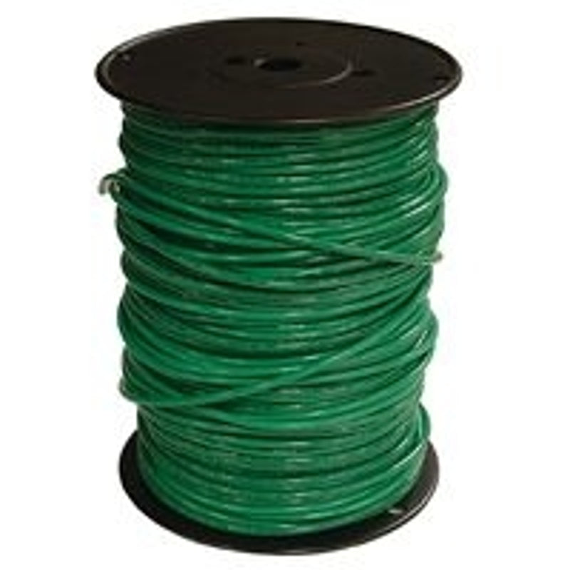 Southwire 6GRN-STRX500 Series Building Wire, Green Sheath, 6 AWG Wire, 1-Conductor, 500 ft L, Copper Conductor