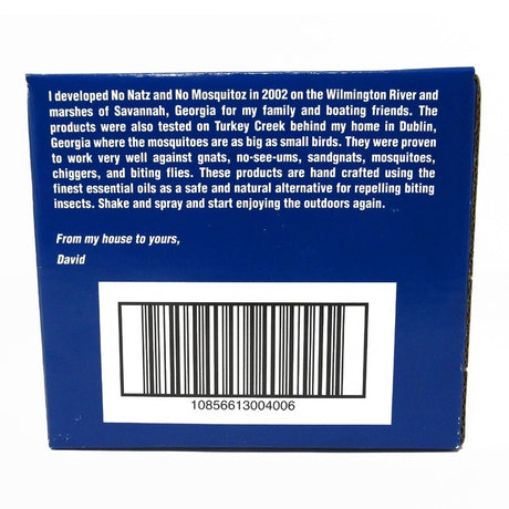 No Natz Organic Insect Repellent Liquid For Variety of Insects 4 oz, Pack of 12