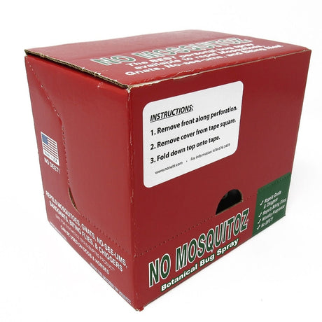 No Natz Organic Insect Repellent Liquid For Mosquitoes/Other Flying Insects 4 oz, Pack of 12