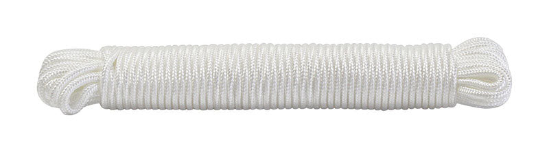 Ace 9/64 in. D X 48 ft. L White Braided Nylon Cord