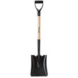 Home Plus+ 38.5 in. Steel Square Transfer Shovel Wood Handle, Pack of 6