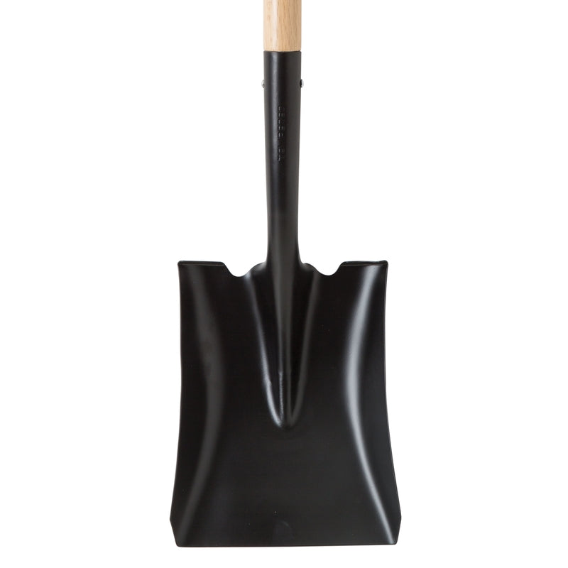 Home Plus+ 38.5 in. Steel Square Transfer Shovel Wood Handle, Pack of 6