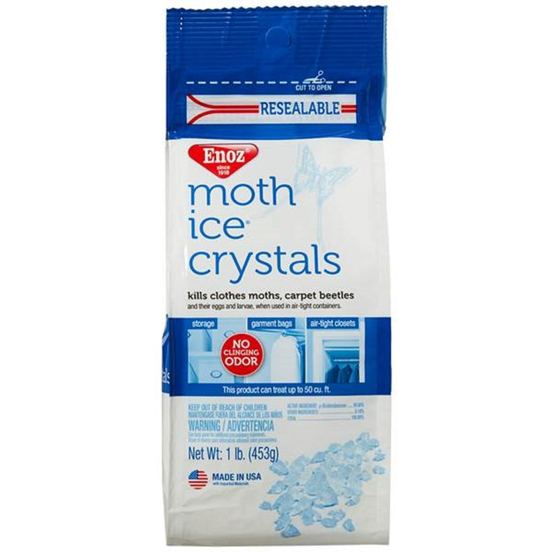 Enoz Moth Crystals 1 lb, Pack of 4