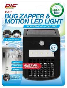 Pic SOLAR-SL Bug Zapper, Includes: Hardware