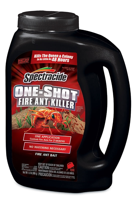Spectracide HG-96849 Fire Ant Killer, Granular, Outdoor, 1.5 lb