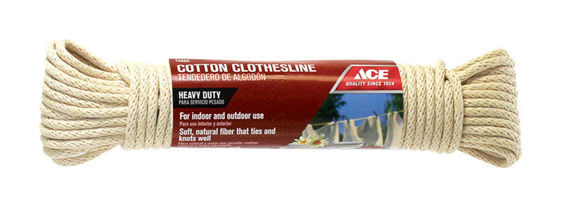 Ace 50 ft. Cotton Clothesline, Pack of 6