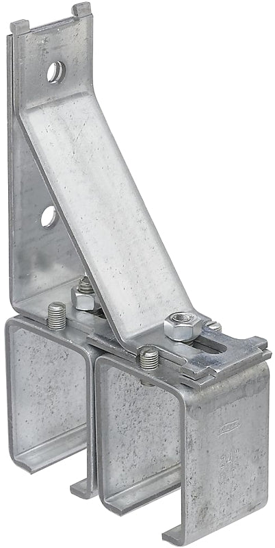 National Hardware N104-471 Box Rail Bracket, 4-25/32 in L x 1-3/4 in W x 8-1/16 in H Dimensions, 300 lb, Steel, Pack of 2