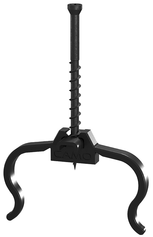 Camo 0344356 Edge Clip, 1-3/4 in L, Stainless Steel, Trim Head, Star Drive, Sharp Point, 900/BX