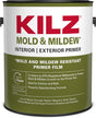 Kilz L204611 Primer, 300 to 400 sq-ft/gal Coverage Area, 1 gal, Pack of 4