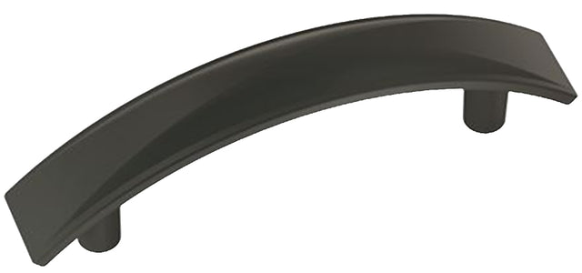 Amerock Extensity Series BP29379FB Cabinet Pull, 4-1/8 in L Handle, 11/16 in H Handle, Matte Black