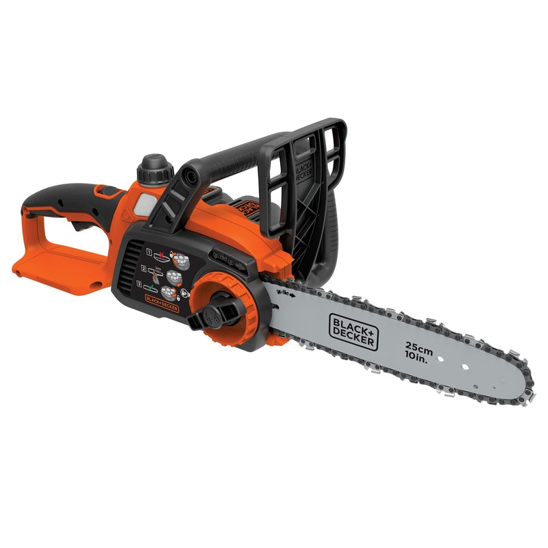 Black+Decker MAX 10 in. 20 V Battery Chainsaw Kit (Battery & Charger)