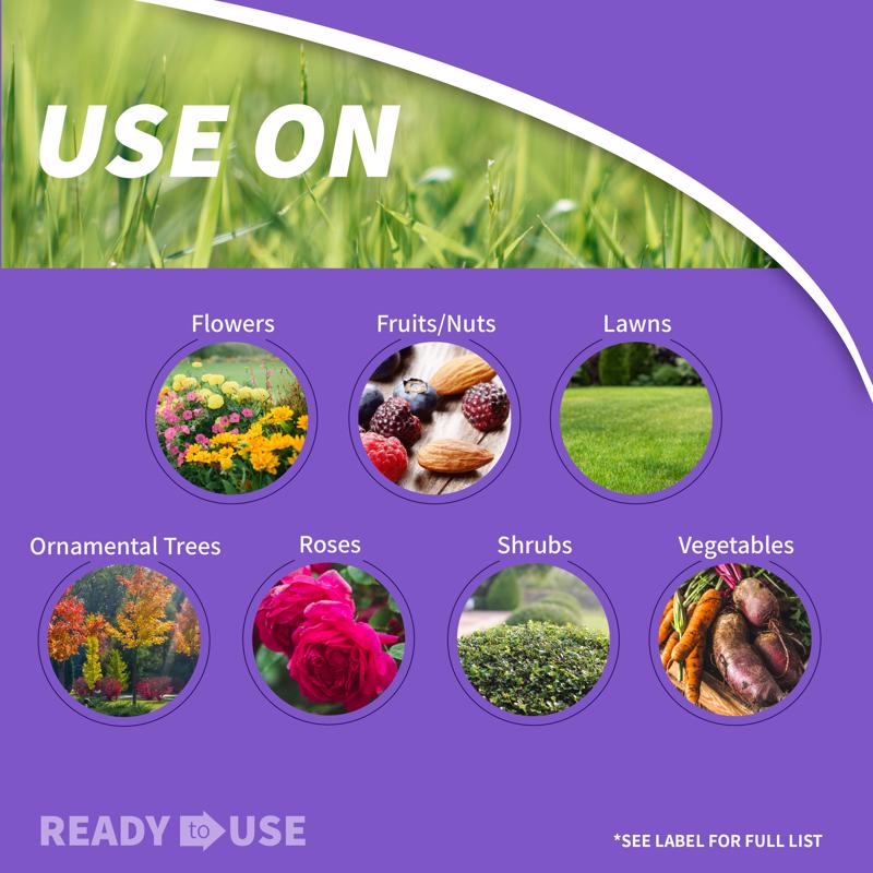 Bonide Eight 110 Insect and Disease Killer, Liquid, Spray Application, 12 oz