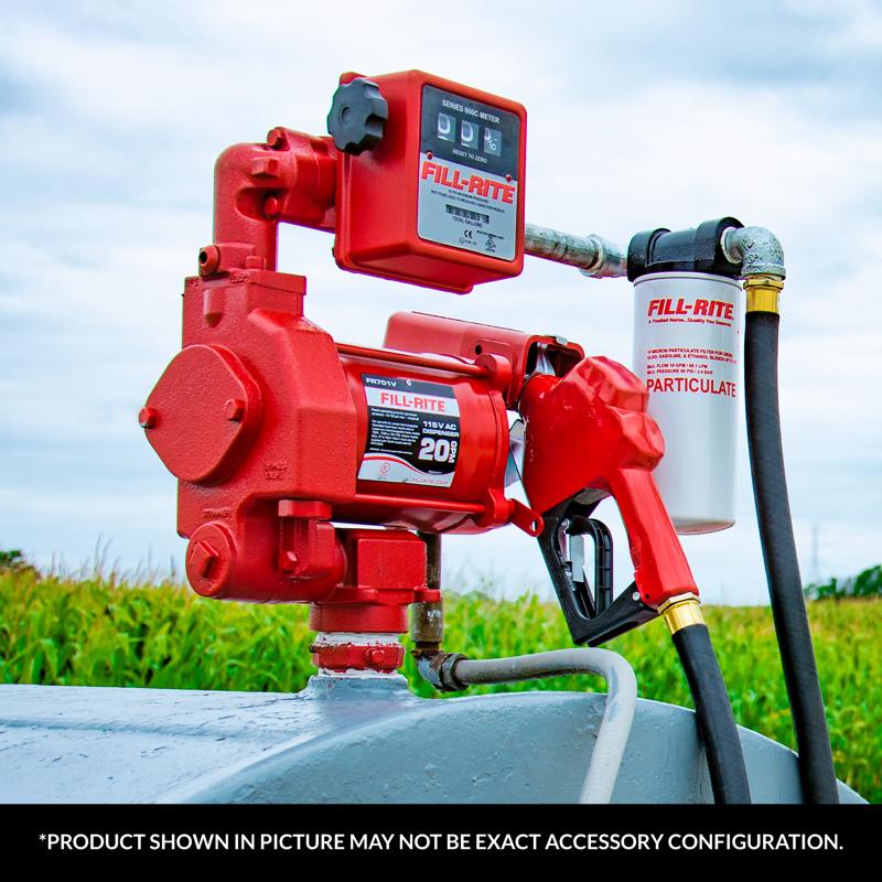 Fill-Rite Aluminum Fuel Nozzle With Hook