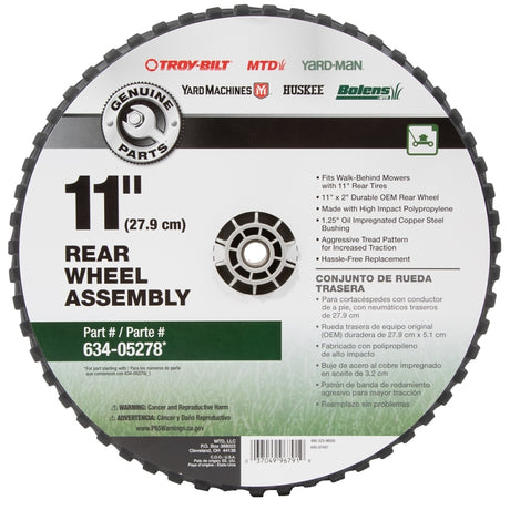 Troy-Bilt 490-325-M056 Wheel Assembly, Rear, Solid