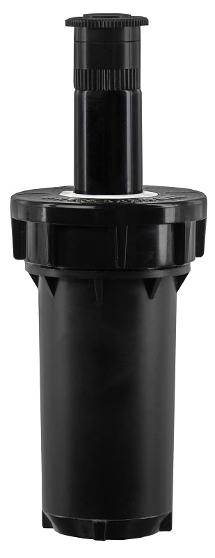 Orbit 80344 Pressure Regulated Spray Head, Full-Circle, FPT, 2 in H Pop-Up, 10 to 15 ft, Fixed Nozzle
