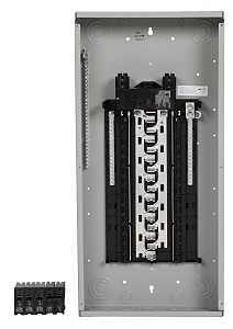 Siemens SN Series SN3048B1200P1 Assembled Load Center, 200 A, 30-Space, 48-Circuit, Main Breaker, Plug-On Neutral