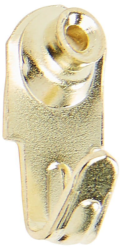 National Hardware Professional Series N260-111 Picture Hanger, 10 lb, Steel, Brass, 11/32 in Projection, 35/PK