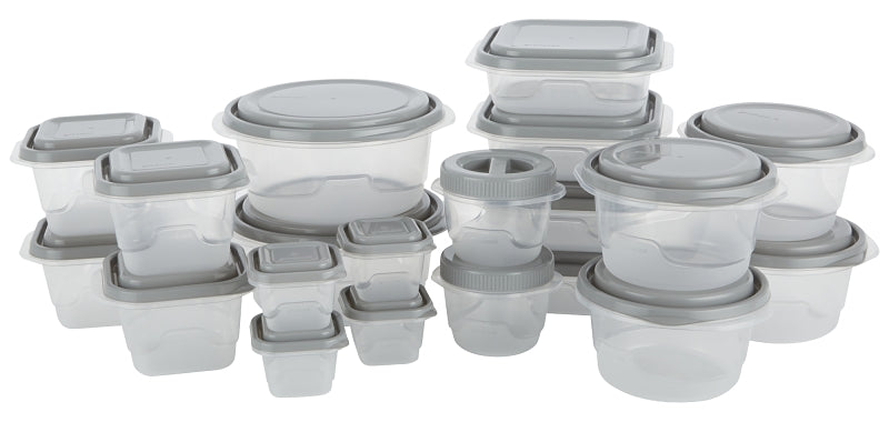 Goodcook 10853 Series Food Container Set, Includes: (40) Food Storage Containers, Pack of 4