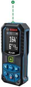 Bosch BLAZE GLM165-25G Laser Measure, 165 ft Measuring Range