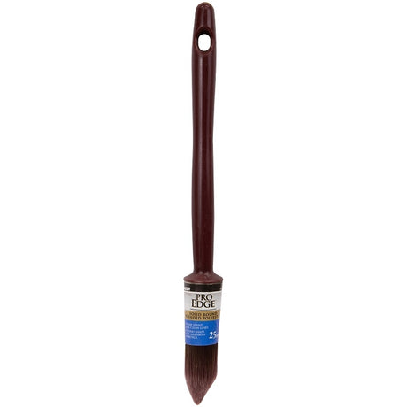 Linzer 6250 25MM Paint Brush, Plastic Handle, Precision Point Brush, Polyester Bristle, 25 mm Ferrule