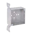 Southwire New and Old Work 30.3 cu in Square Galvanized Steel Electrical Box Silver