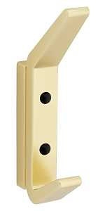 National Hardware Reed N337-920 Geometric Hook, 25 lb, Aluminum, Brushed Gold