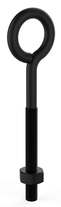 National Hardware N820-086 Series Eye Bolt, 6 in OAL, 3/8 in Thread, 160 lb Working Load, Steel, Storm Shine