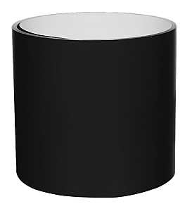 Amerimax 6911035 Trim Coil, 50 ft L, 10 in W, 0.018 in Gauge, Aluminum, Black/White, Painted