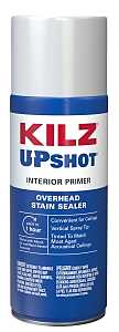 Kilz UPSHOT 11748 Multi-Purpose Primer, White, Flat, 10 oz