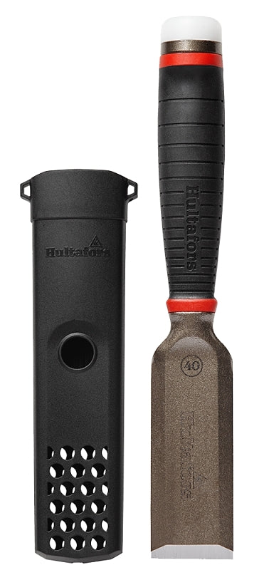 Hultafors 390293U Chisel, 5 in L Blade, 265 mm OAL, Steel Blade, Ergonomic Handle