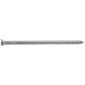 ProFIT 0241155 Siding Nail, 8D, 2-1/2 in L, 304 Stainless Steel, Checkered Brad Head, Ring Shank, 5 lb